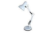 Светильник настольный Camelion KD-331 С01 230В 40Вт Е27 Белый фото Светильник настольный Camelion KD-331 С01 230В 40Вт Е27 Белый картинка